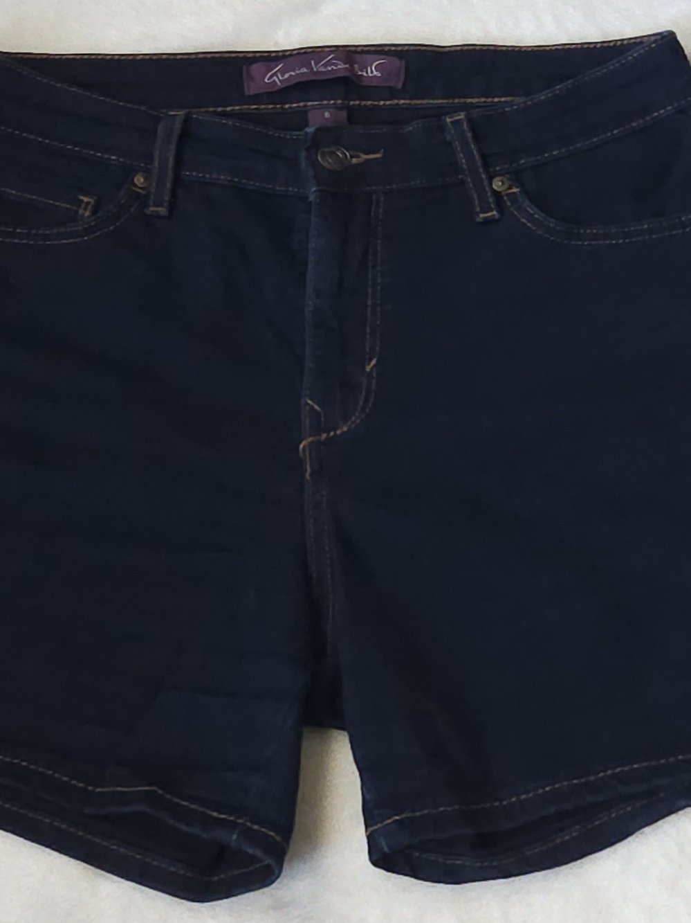 Gloria Vanderbilt Men's Navy Relaxed Jeans